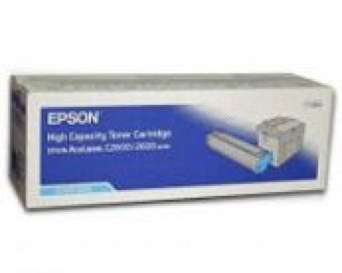 Epson Aculaser C-2600/2600N Toner Cian , Epson , EPSC13S050232 , 10343606500